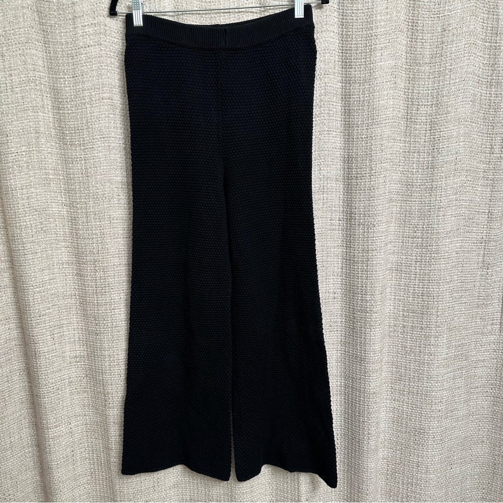 Free People Beach Hailee Sweater Set Black XS Boho Coastal Yachtcore Cozycore - Picture 6 of 10
